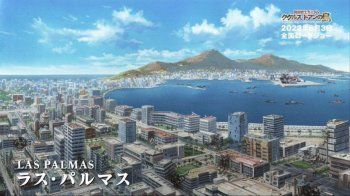 Las Palmas de Gran Canaria protagonista di un anime (Gundam)